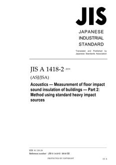JIS A 1418-2:2019