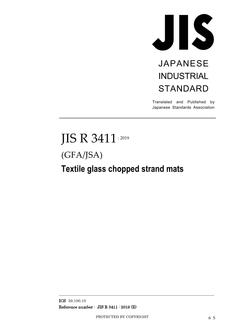 JIS R 3411:2019