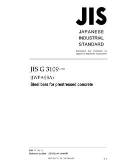 JIS G 3109:2020
