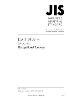 JIS T 8108:2020